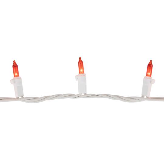 100ct. Mini Christmas String Lights with White Wire